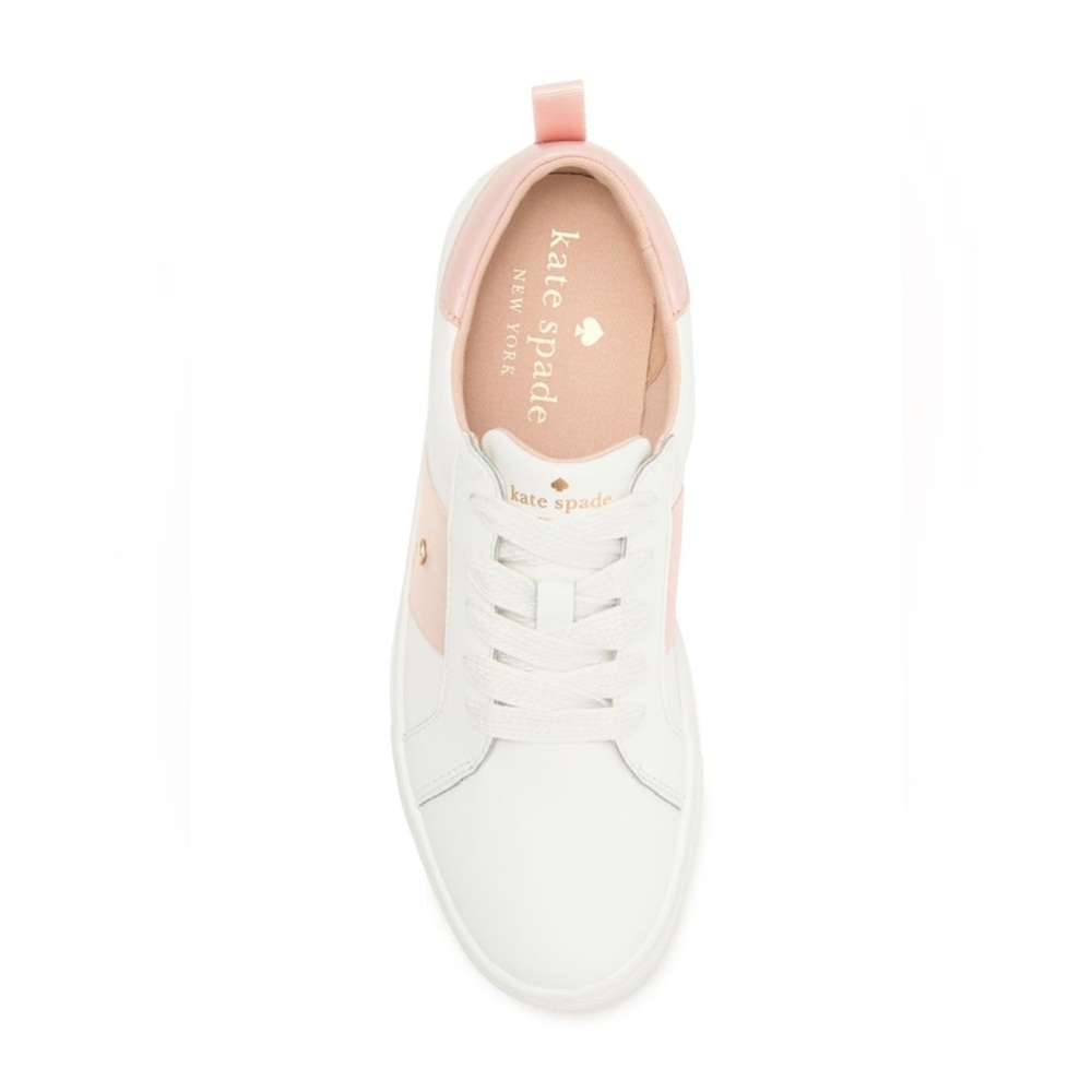 Kate Spade Cream and Pink Sneakers - Picture 3 of 5